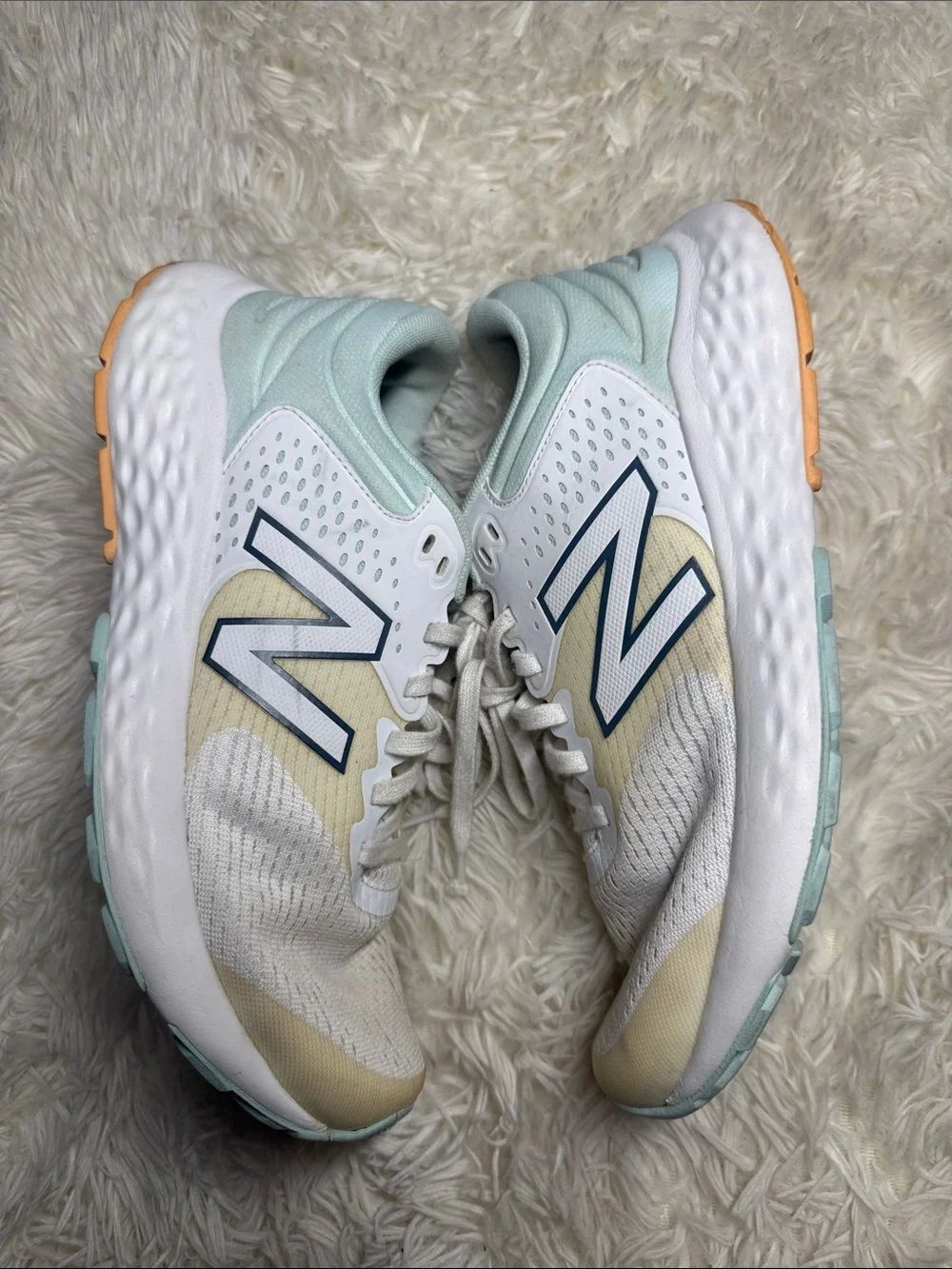 New Balance 520 Women’s White, Mint & Cream Running Sneakers